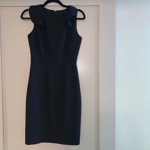 JCREW Sleeveless Ruffle Dress